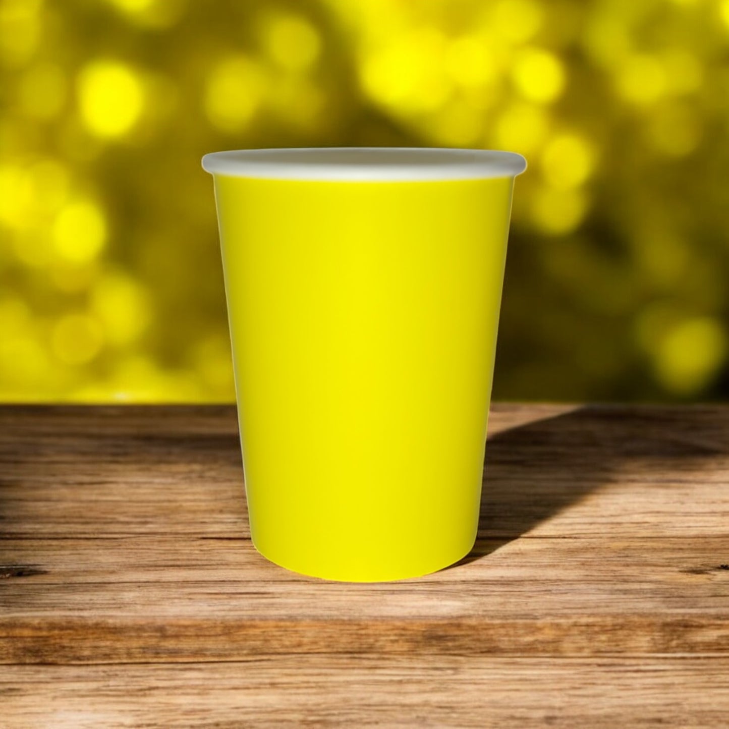 Yellow 8oz SW paper cup