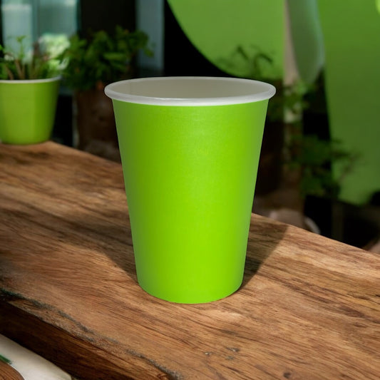 Green 12oz SW paper cup