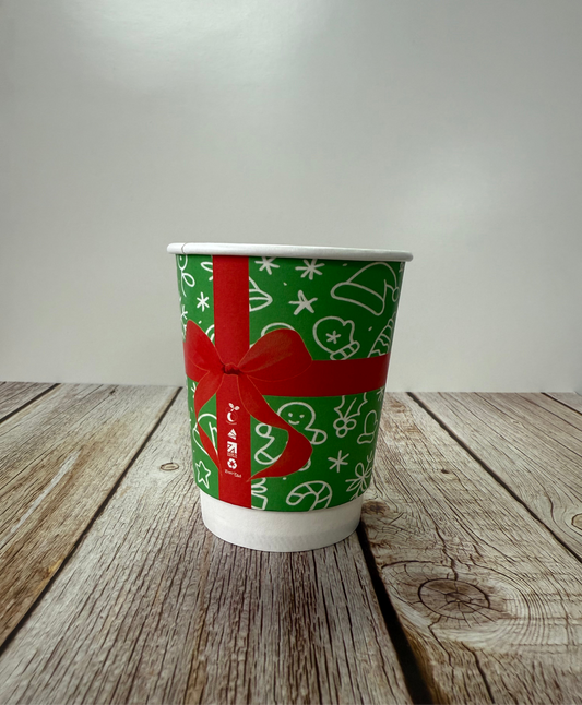 8oz Double Wall Holiday Design