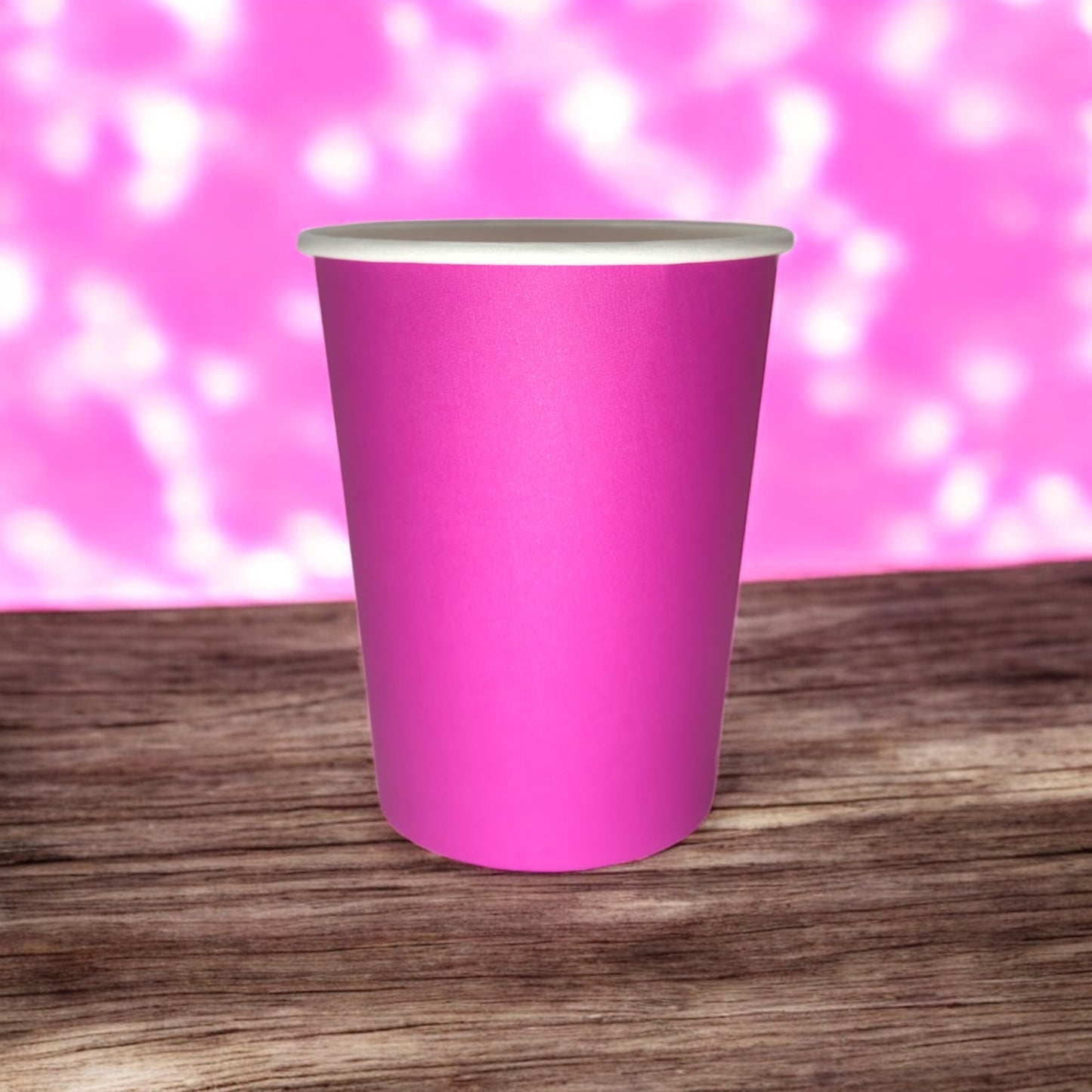 Pink 8oz SW paper cup